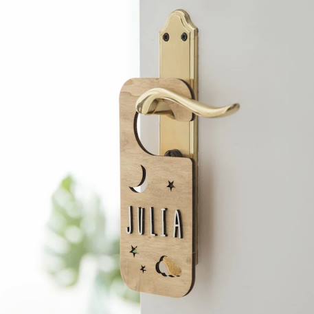 Accroche-porte personnalisable nuit Beige 3 - vertbaudet enfant 