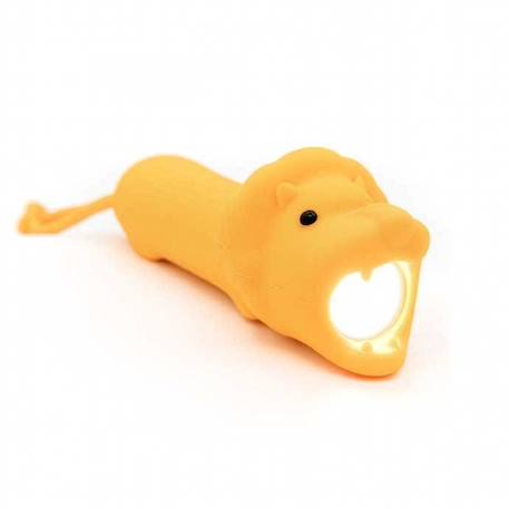 Lampe torche animaux en silicone pour enfants Beige+Bleu ciel+Camel+Écru+Marron+Orange+Rose+Taupe+Vert 33 - vertbaudet enfant 