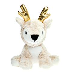Jouet-Peluche bouillotte faon rose