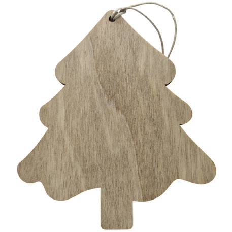 Arbre de noël personnalisable en bois Beige 3 - vertbaudet enfant 