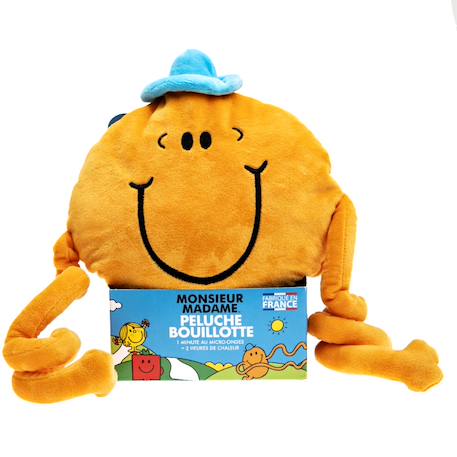 Peluche bouillotte monsieur chatouille Orange 4 - vertbaudet enfant 