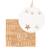 Boule de noël personnalisable en bois Blanc 2 - vertbaudet enfant 