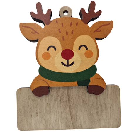 Renne de noël personnalisable en bois Marron 3 - vertbaudet enfant 