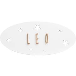 Jouet-Activités artistiques et musicales-Plaque décorative personnalisable etoiles