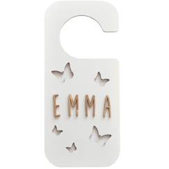 Jouet-Activités artistiques et musicales-Accroche-porte personnalisable papillons