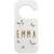 Accroche-porte personnalisable papillons Beige+Blanc 4 - vertbaudet enfant 