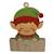 Lutin de noël personnalisable en bois Vert 2 - vertbaudet enfant 