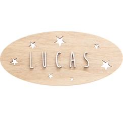 Jouet-Activités artistiques et musicales-Plaque décorative personnalisable etoiles