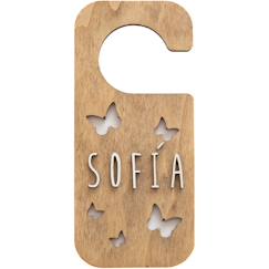Jouet-Activités artistiques et musicales-Accroche-porte personnalisable papillons