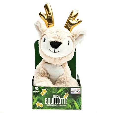 Peluche bouillotte faon rose Rose 4 - vertbaudet enfant 