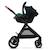 Siège Auto Bébé Kinderkraft MINK PRO 2 i-Size avec H-GUARD+, SPS+, EASY GROW, Coque Ventilée et Harnais 5 Points Noir et gris 5 - vertbaudet enfant 