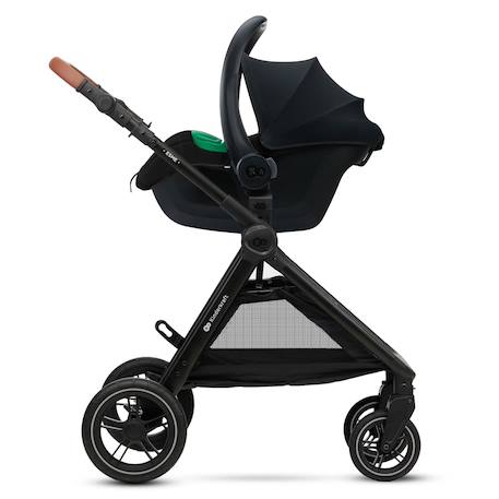 Siège Auto Bébé Kinderkraft MINK PRO 2 i-Size avec H-GUARD+, SPS+, EASY GROW, Coque Ventilée et Harnais 5 Points Noir 5 - vertbaudet enfant 