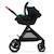 Siège Auto Bébé Kinderkraft MINK PRO 2 i-Size avec H-GUARD+, SPS+, EASY GROW, Coque Ventilée et Harnais 5 Points Noir 5 - vertbaudet enfant 