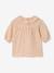 Robe bébé gaze étoilée beige poudré 2 - vertbaudet enfant 