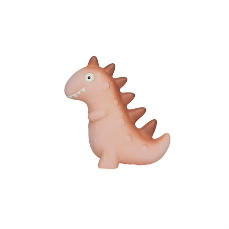 Anneau dentition Dinosaure mini Rose+Vert 1 - vertbaudet enfant 