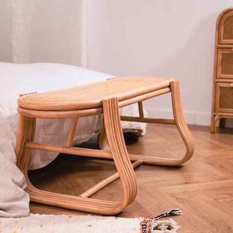 Banc rotin et cannage 120 cm - gili Naturel 4 - vertbaudet enfant 