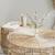 Tables basses rotin et métal /set de 2 tables basses - java Rotin blanchi 4 - vertbaudet enfant 