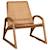 Fauteuil bois et cannage- rinca Miel 4 - vertbaudet enfant 