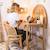 Bureau / coiffeuse rotin et cannage naturel - gili Naturel 3 - vertbaudet enfant 