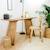Bureau/console en bois et cannage - wocca Miel 1 - vertbaudet enfant 
