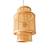 Suspension /abat-jour ronde cannage 30cm - jack Naturel 5 - vertbaudet enfant 