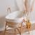 Pied de couffin en rotin, pour couffin 70x30cm Naturel 3 - vertbaudet enfant 