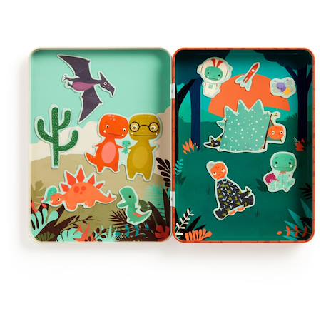 Set de jeux magnétique petit t-rex Multicolor 1 - vertbaudet enfant 