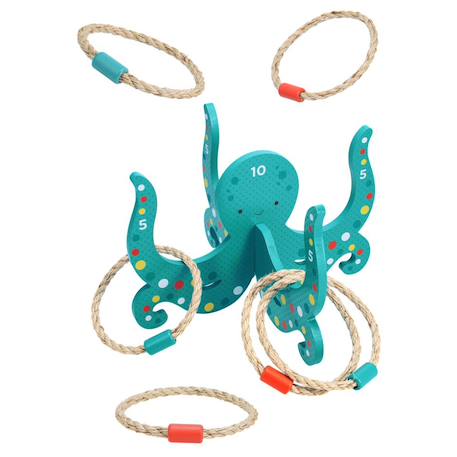 Jeu de lancer - calamars Multicolor 1 - vertbaudet enfant 