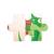 Contour puzzle - crocodile 36 pièces Multicolor 4 - vertbaudet enfant 
