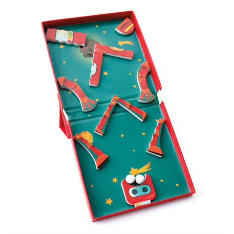 Puzzle magnétique - robot Multicolor 5 - vertbaudet enfant 