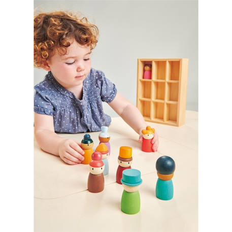 Hôtel happy folk en bois massif Multicolor 4 - vertbaudet enfant 