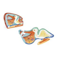 -Contour puzzle - pélican
