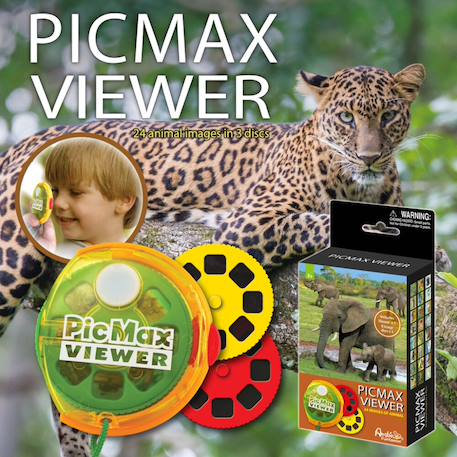 Picmax viewer - animaux sauvages visionneur d’images Multicolor 4 - vertbaudet enfant 