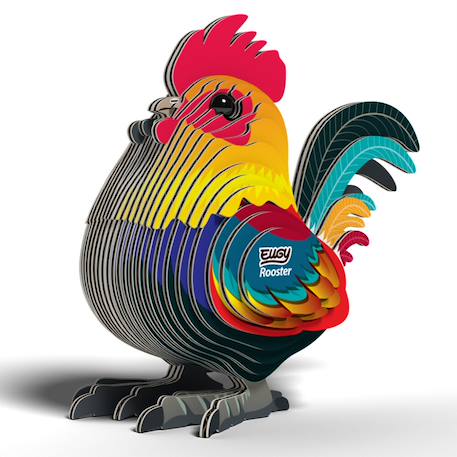 Puzzle 3d - coq Multicolor 2 - vertbaudet enfant 