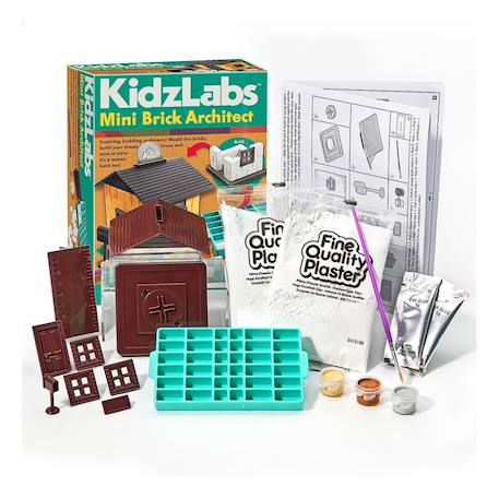 Kit d’architecture enfant – Moule tes briques et assemble tes créations Multicolor 4 - vertbaudet enfant 