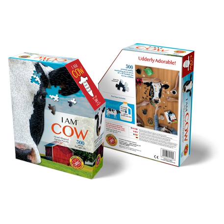 Puzzle I am mini - vache Multicolor 3 - vertbaudet enfant 