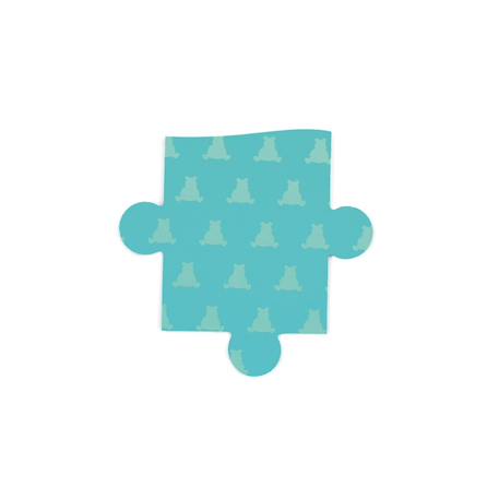 Contour puzzle - cicogne 24 pièces Multicolor 5 - vertbaudet enfant 