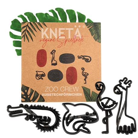 Set de tampons - animaux du zoo Black 1 - vertbaudet enfant 