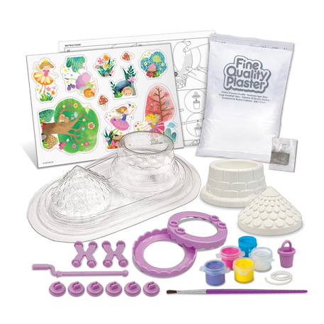 Kit moulage - puits à souhaits pour les fées Multicolor 3 - vertbaudet enfant 