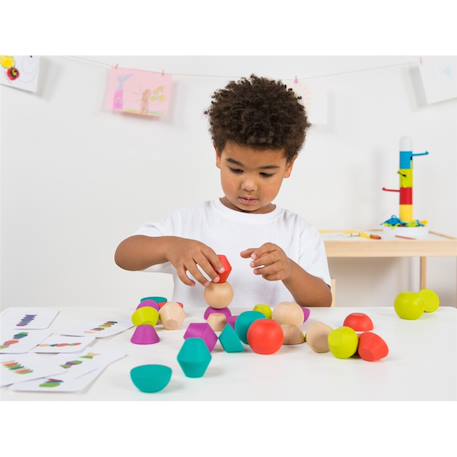 Blocs empilables Multicolor 4 - vertbaudet enfant 