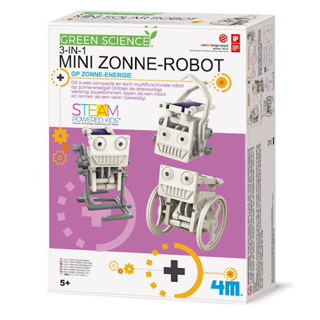 Kit Robotique Solaire – Construis ton robot multifonction Multicolor 6 - vertbaudet enfant 