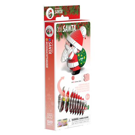 Puzzle 3d - père noël Red 5 - vertbaudet enfant 