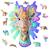 Puzzle - natty giraffe Multicolor 1 - vertbaudet enfant 