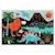Puzzle - dinosaures glow in the dark 100 pièces Multicolor 1 - vertbaudet enfant 