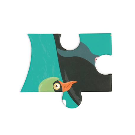 Contour puzzle - baleine 60 pièces Multicolor 4 - vertbaudet enfant 