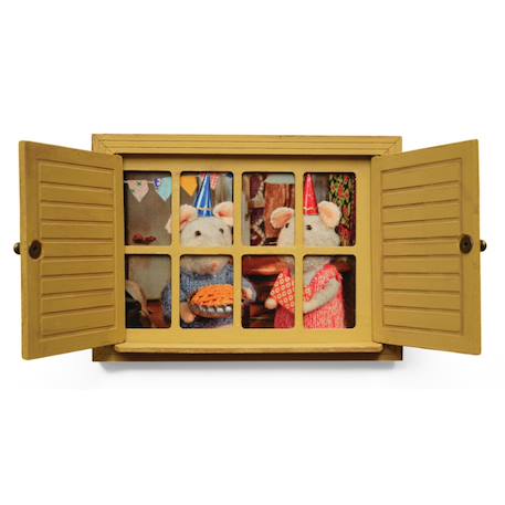 Sam et julia - meuble fenêtre miniature - petite souris Multicolor 3 - vertbaudet enfant 