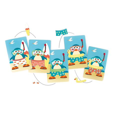 Jeu d’observation – Relie les cartes par leur détail caché Multicolor 5 - vertbaudet enfant 