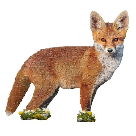 Puzzle I am lil' - renard Multicolor 2 - vertbaudet enfant 