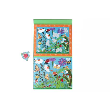 2 en 1 puzzle magnétique - jeu de recherche mystery - insecte Multicolor 5 - vertbaudet enfant 