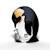 Puzzle 3d - manchot empereur penguin Black;white 4 - vertbaudet enfant 